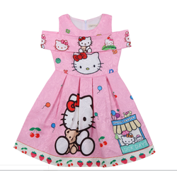 Đầm công chúa hello kitty