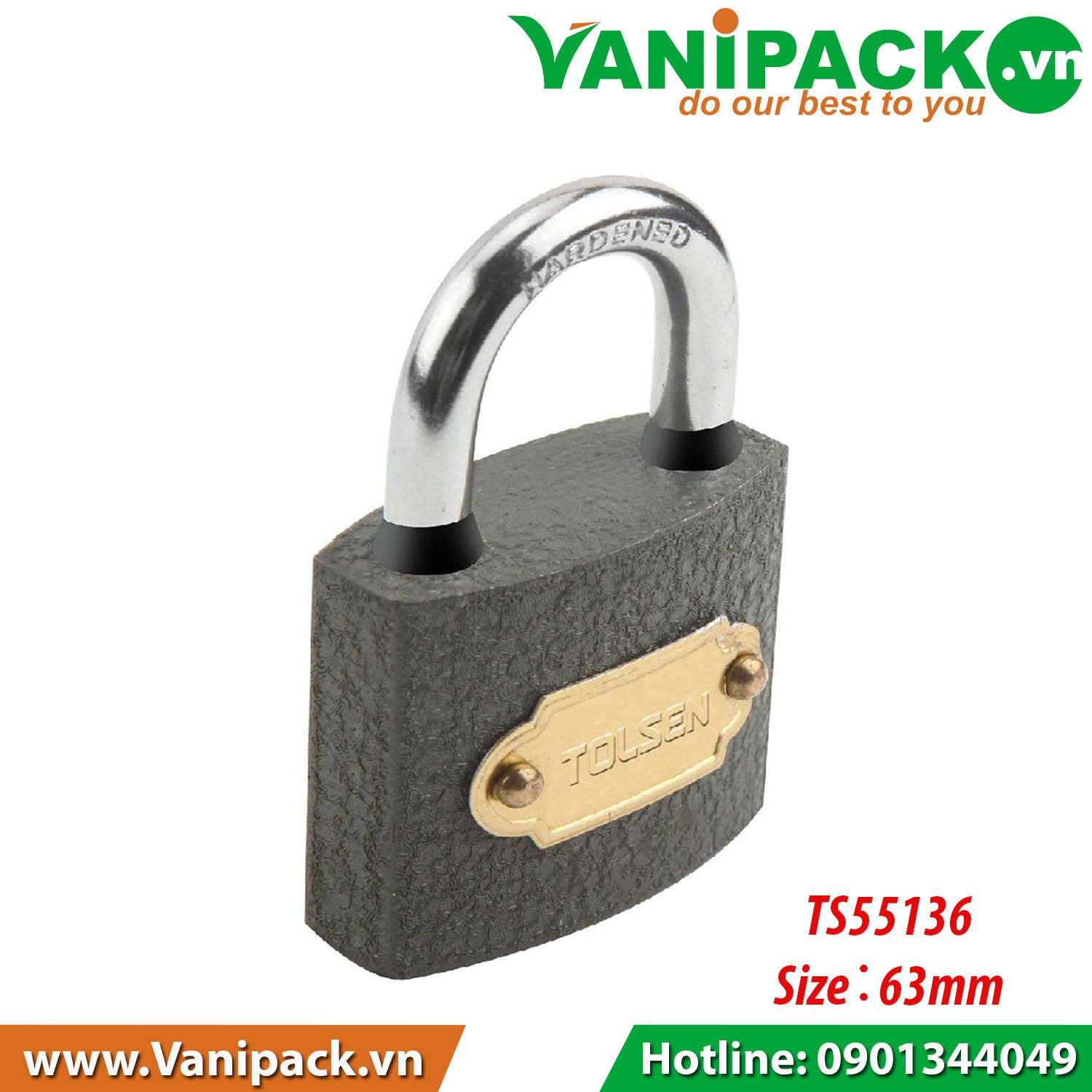 Ổ khóa Tolsen 55136 63mm