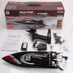 Tàu đua cano điều khiển từ xa FT012 - 45km/h (không chổi than)