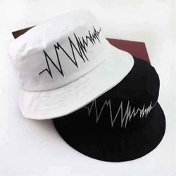 mũ bucket nhịp tim, nón tai bèo mũ bucket nhịp tim, nón tai bèo