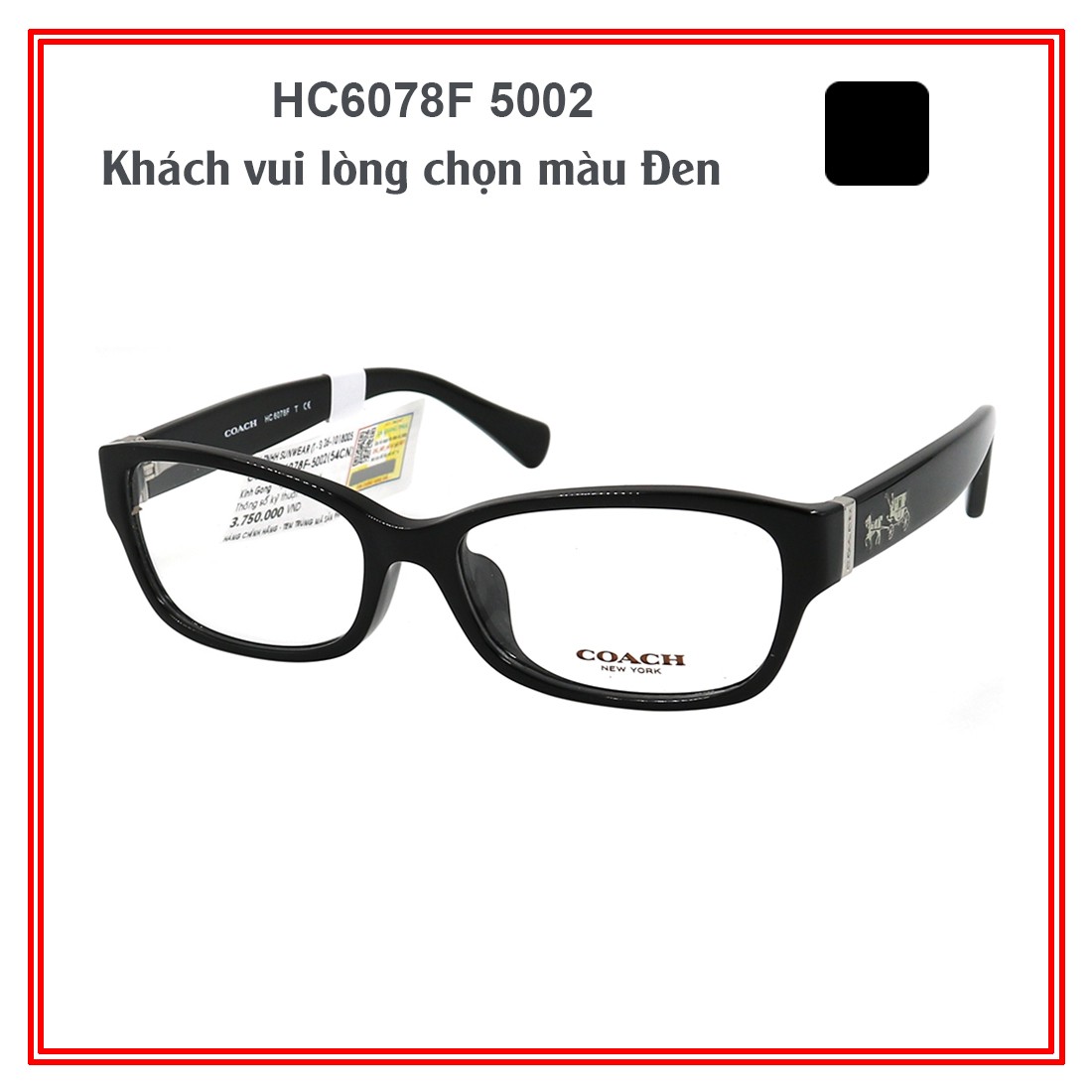 Gọng kính COACH HC6078F-HC6081F