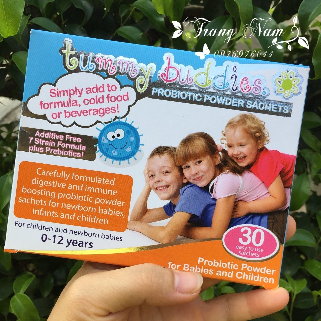 Men vi sinh tummy buddies 30 gói