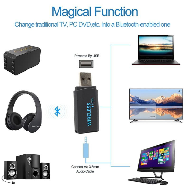 USB Bluetooth Cho Tivi (Mã SP: USB Bluetooth Cho Tivi TX1)