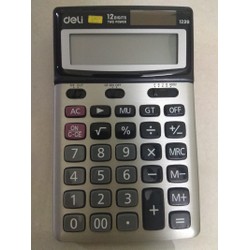 Máy tính cầm tay deli 1239-chính hãng - bảo hành 2 năm