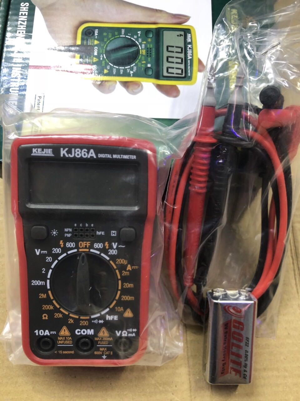 Đồng hồ đo vạn năng KeJie KJ86A