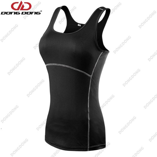 Áo thun thể thao NỮ - D2001, áo tập Yoga, Gym 3 LỖ Size M - DONGDONG
