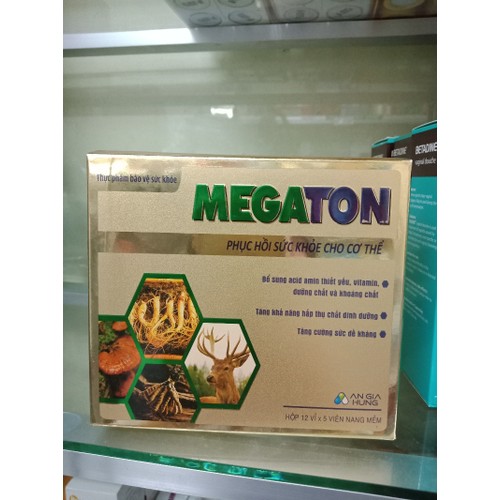 6106418 , 12638573 , 15_12638573 , 150000 , Megaton-phuc-hoi-suc-khoe-cho-co-the-hop-12-vi-x-5-vien-15_12638573 , sendo.vn , Megaton phục hồi sức khỏe cho cơ thể hộp 12 vỉ x 5 viên Megaton phục hồi sức khỏe cho cơ thể hộp 12 vỉ x 5 viên