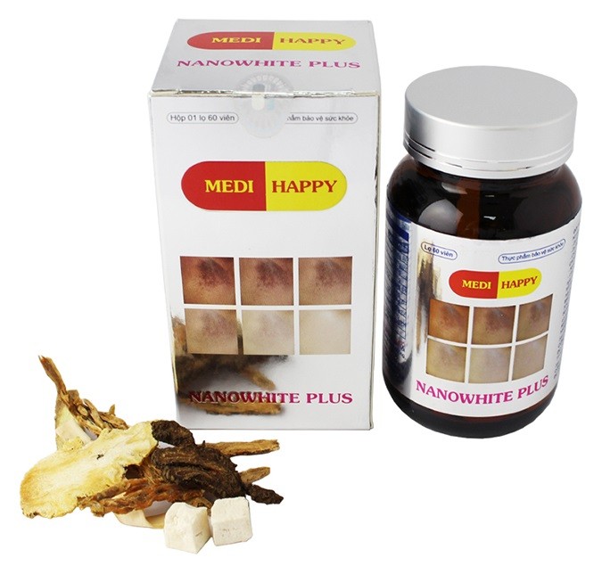 Viên Uống Trị Nám Medi Happy Nano White Plus