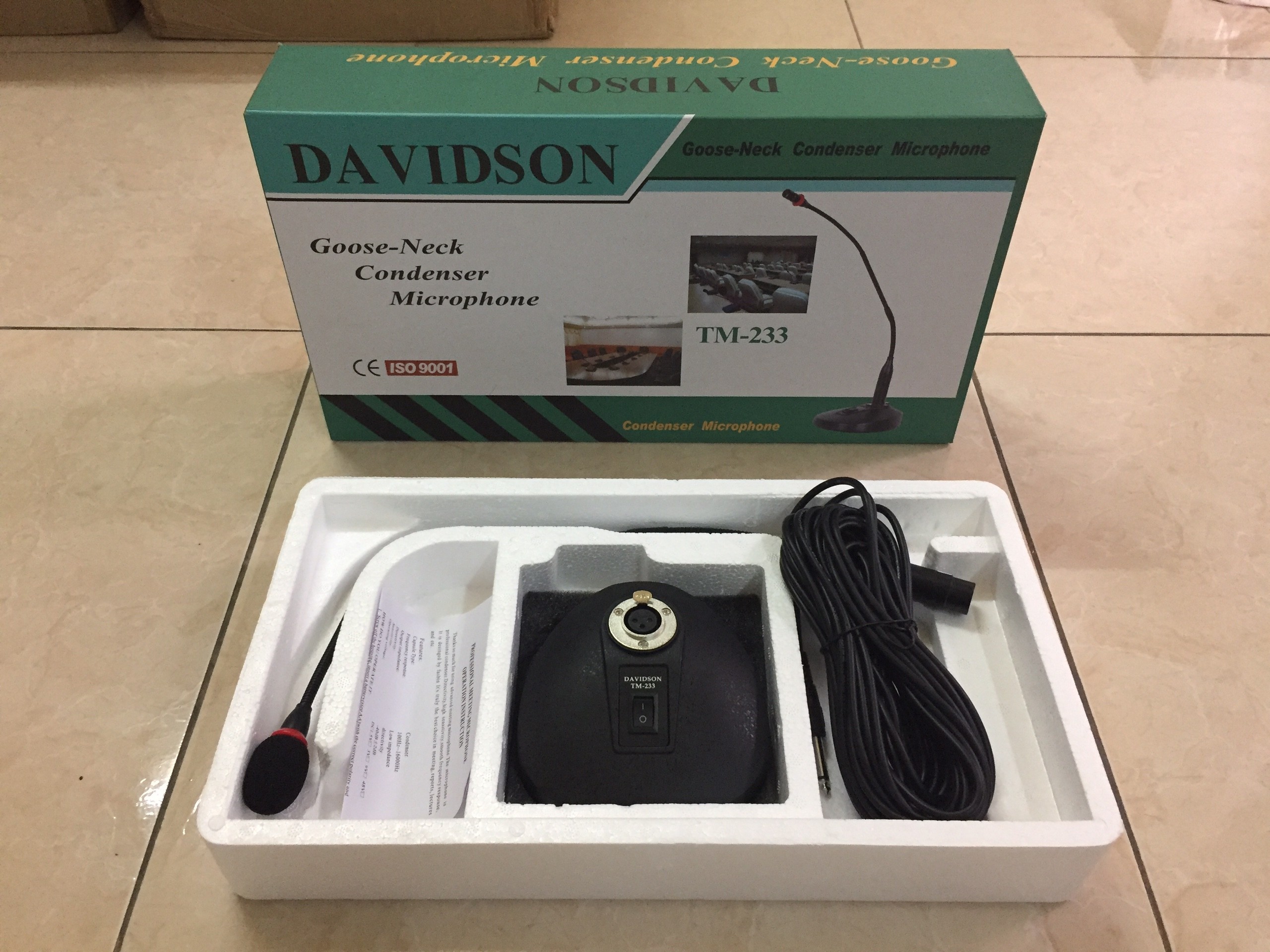 Micro Cổ Ngỗng Davidson TM233
