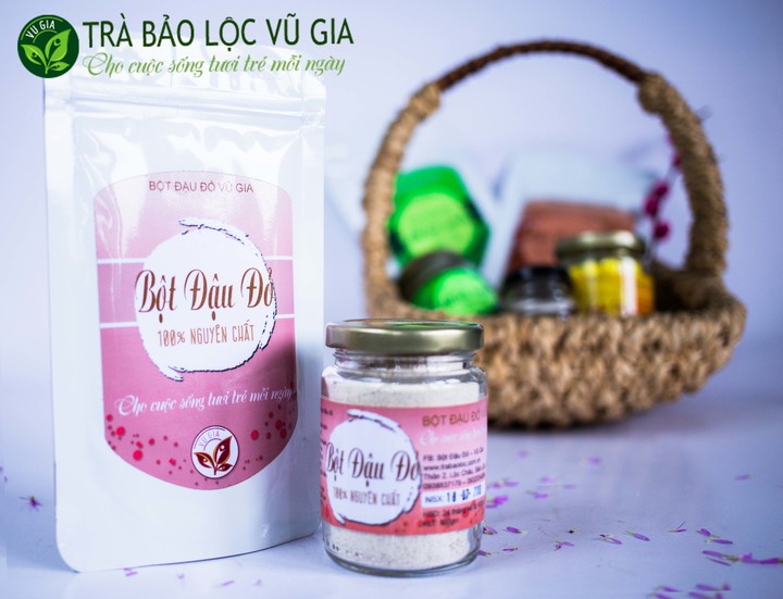 Bột Đậu Đỏ + Mầm Đậu Nành Vũ Gia