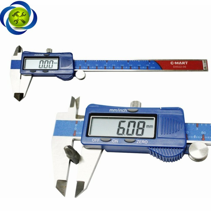 Thước kẹp điện tử C-Mart D0022-06 150mm (Mã SP: C-Mart D0022-06)