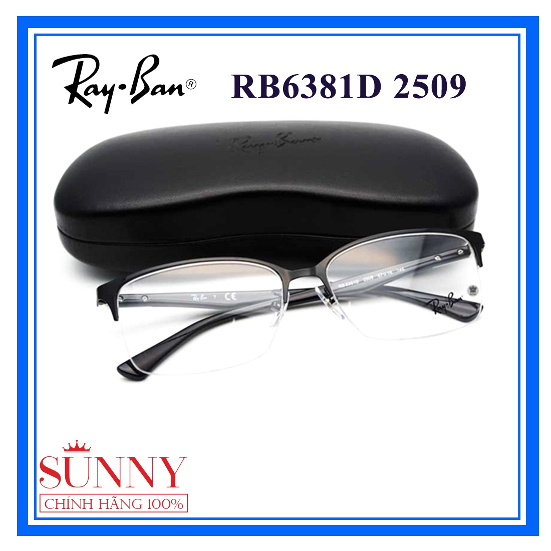 MẮT KÍNH RAYBAN RB6381D 2509
