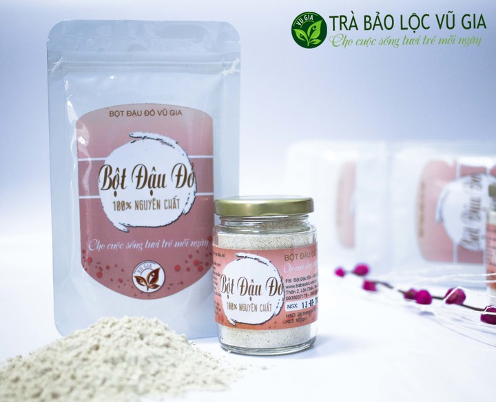 Bột Đậu Đỏ + Mầm Đậu Nành Vũ Gia