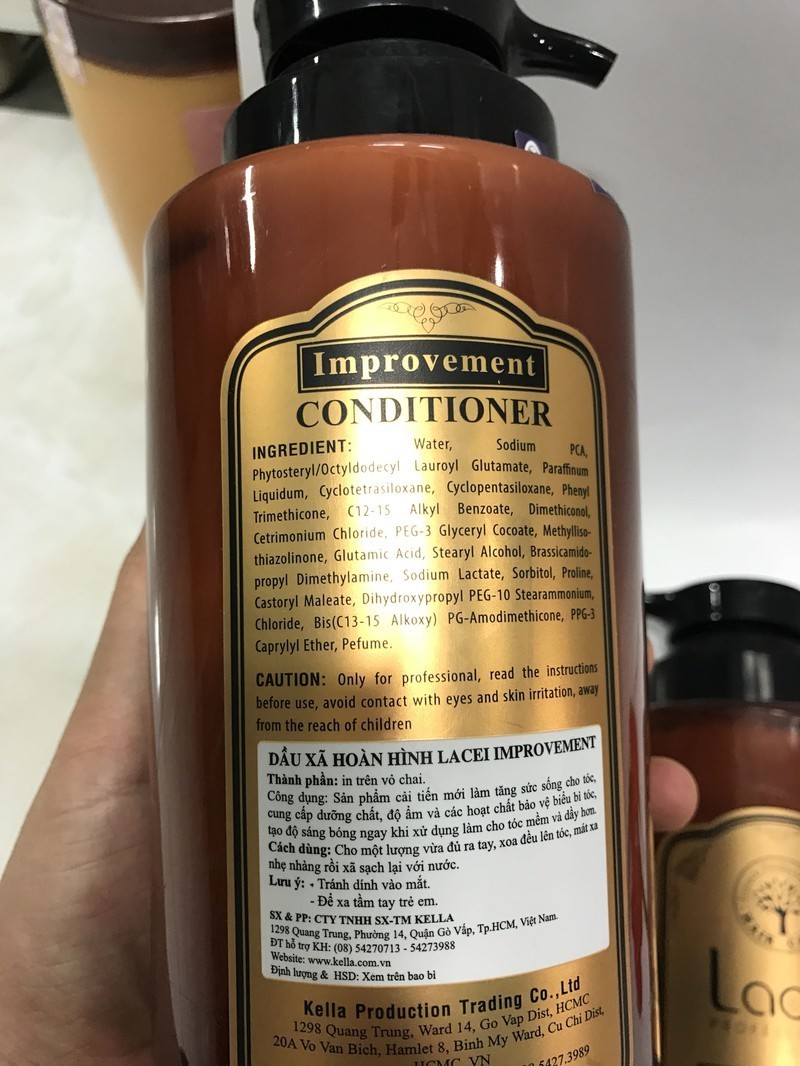 Dầu xả hoàn hình Lacei Improvement 750ml 3