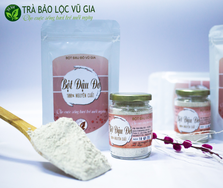 Bột Đậu Đỏ + Mầm Đậu Nành Vũ Gia