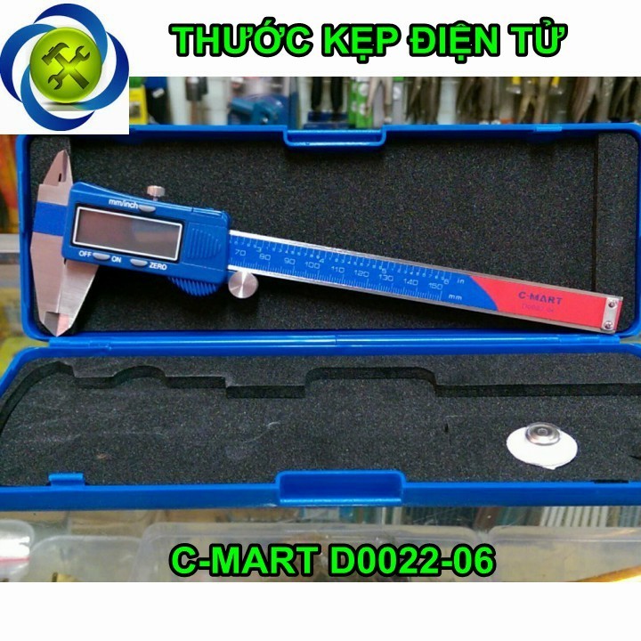 Thước kẹp điện tử C-Mart D0022-06 150mm 1