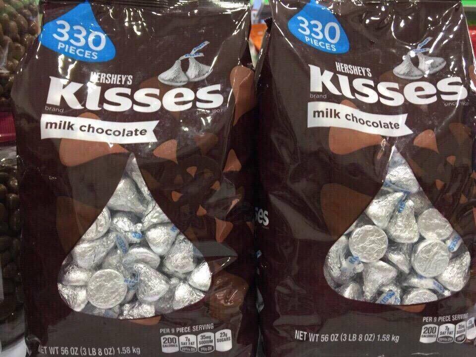 Chocolate Hershey's Kisses sữa 1,59kg