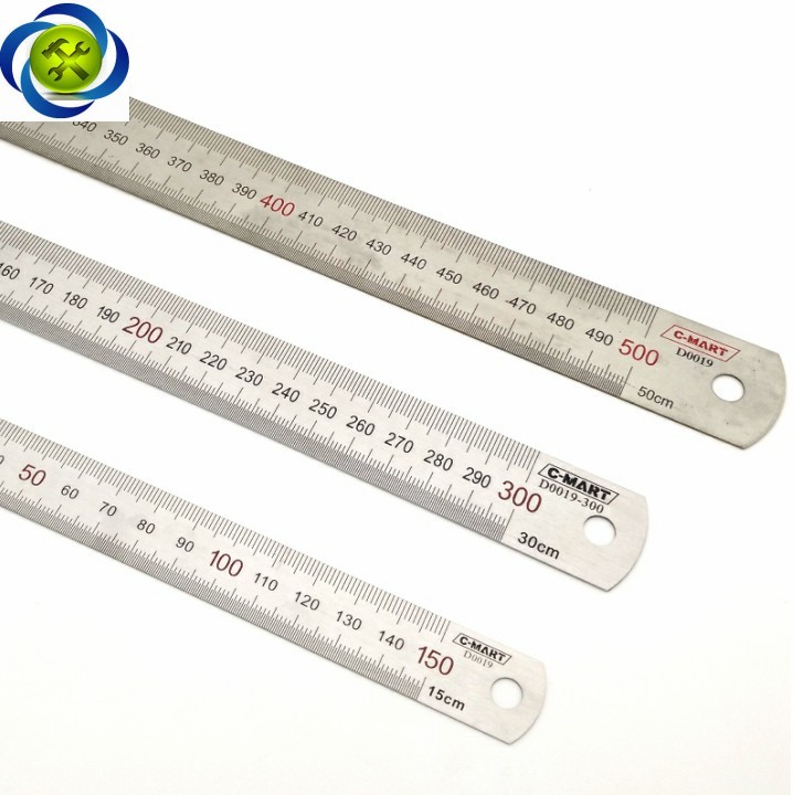 Thước lá C-Mart D0019-300 300mm (Mã SP: C-Mart D0019-300)