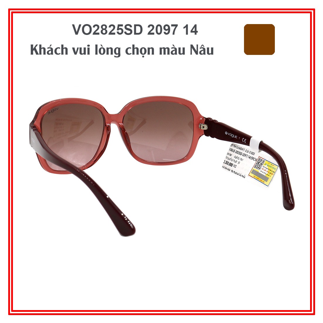 Kính mát VOGUE VO2825SD