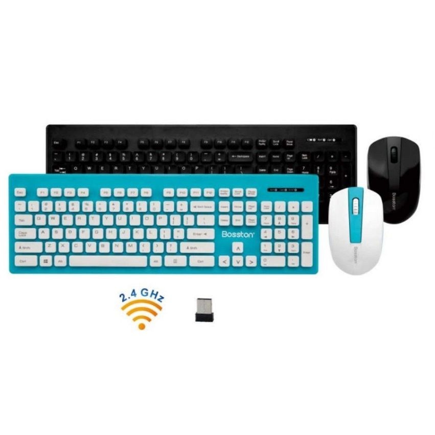 Combo phím chuột không dây Bosston WS300