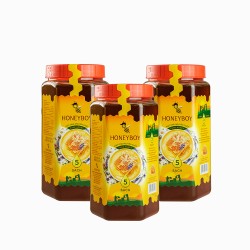 Combo 3 hũ Mật Ong Honeyboy Thiên Nhiên 1kg