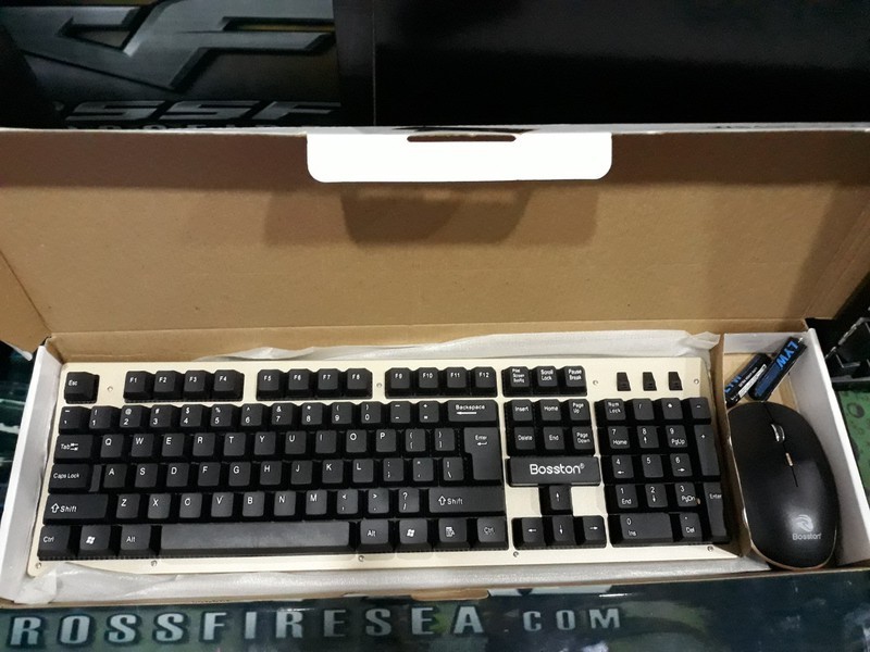 Combo phím chuột Bosston WS400