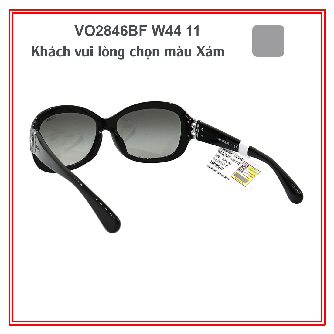 Kính mát VOGUE VO2846BF W44 11 (Mã SP: VO2846BF W44 11)