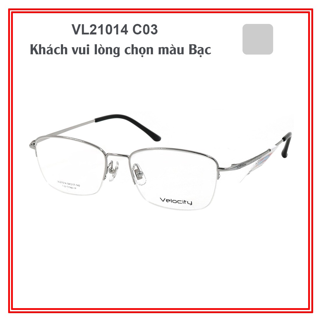 Gọng kính VELOCITY VL21014