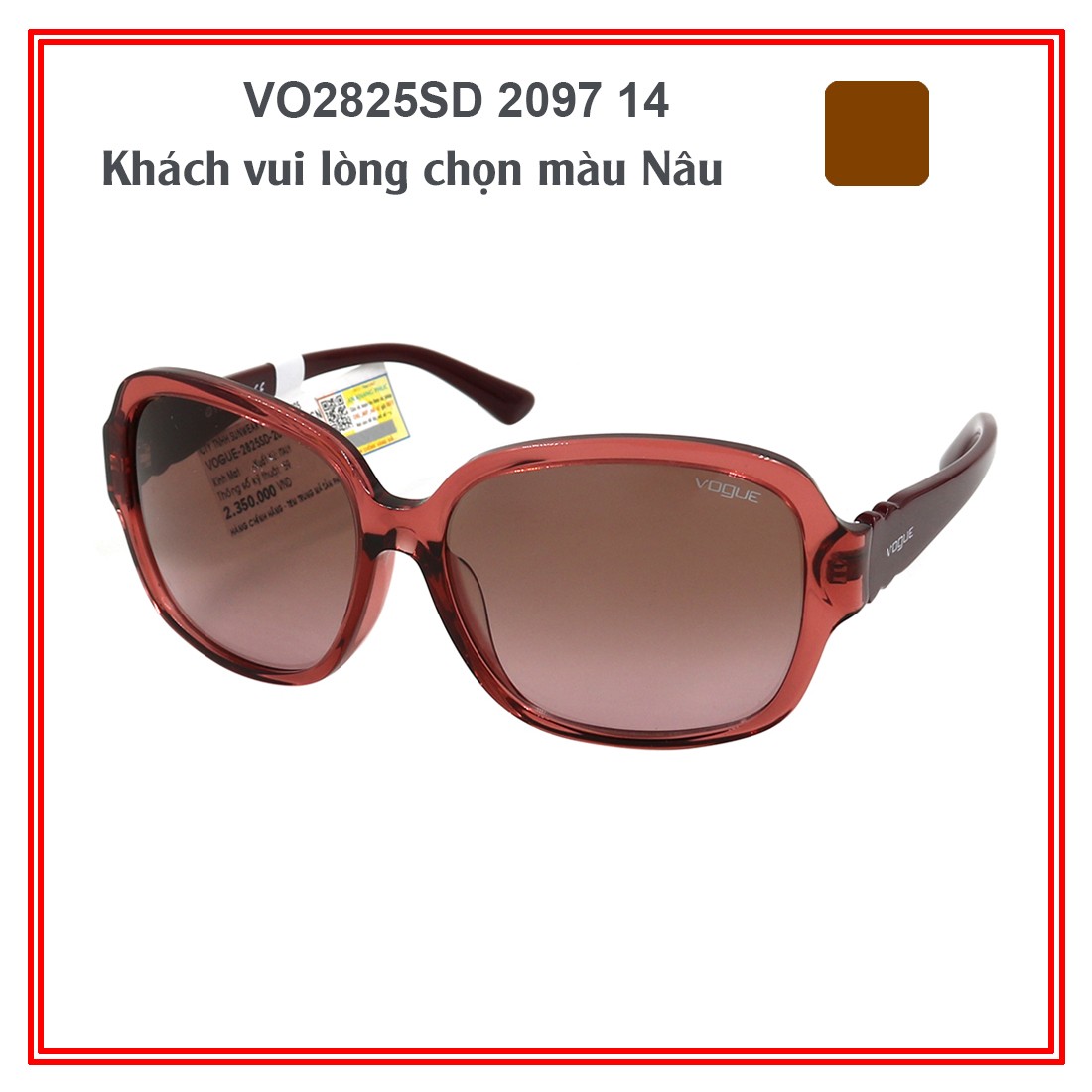 Kính mát VOGUE VO2825SD