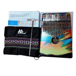 Đàn Kalimba 17 Phím Myron PAINT Phong Cách Đường Phố