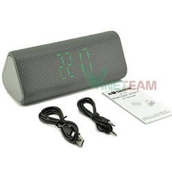 Loa bluetooth đa năng jy 33c có màn hình lcd kiêm đồng hồ xem giờ