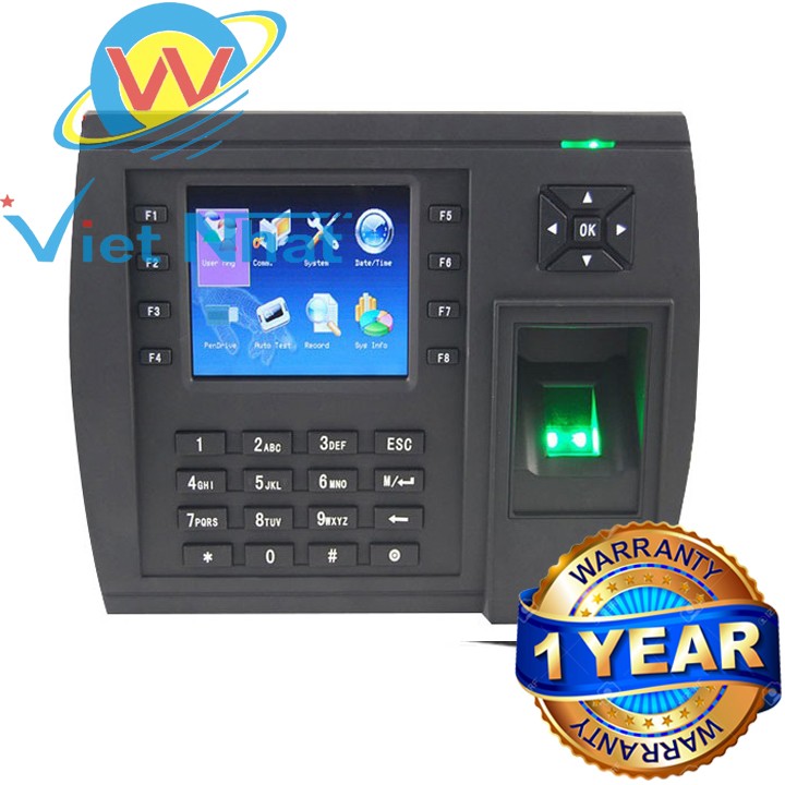 Máy chấm công vân tay thẻ từ Rita 9089