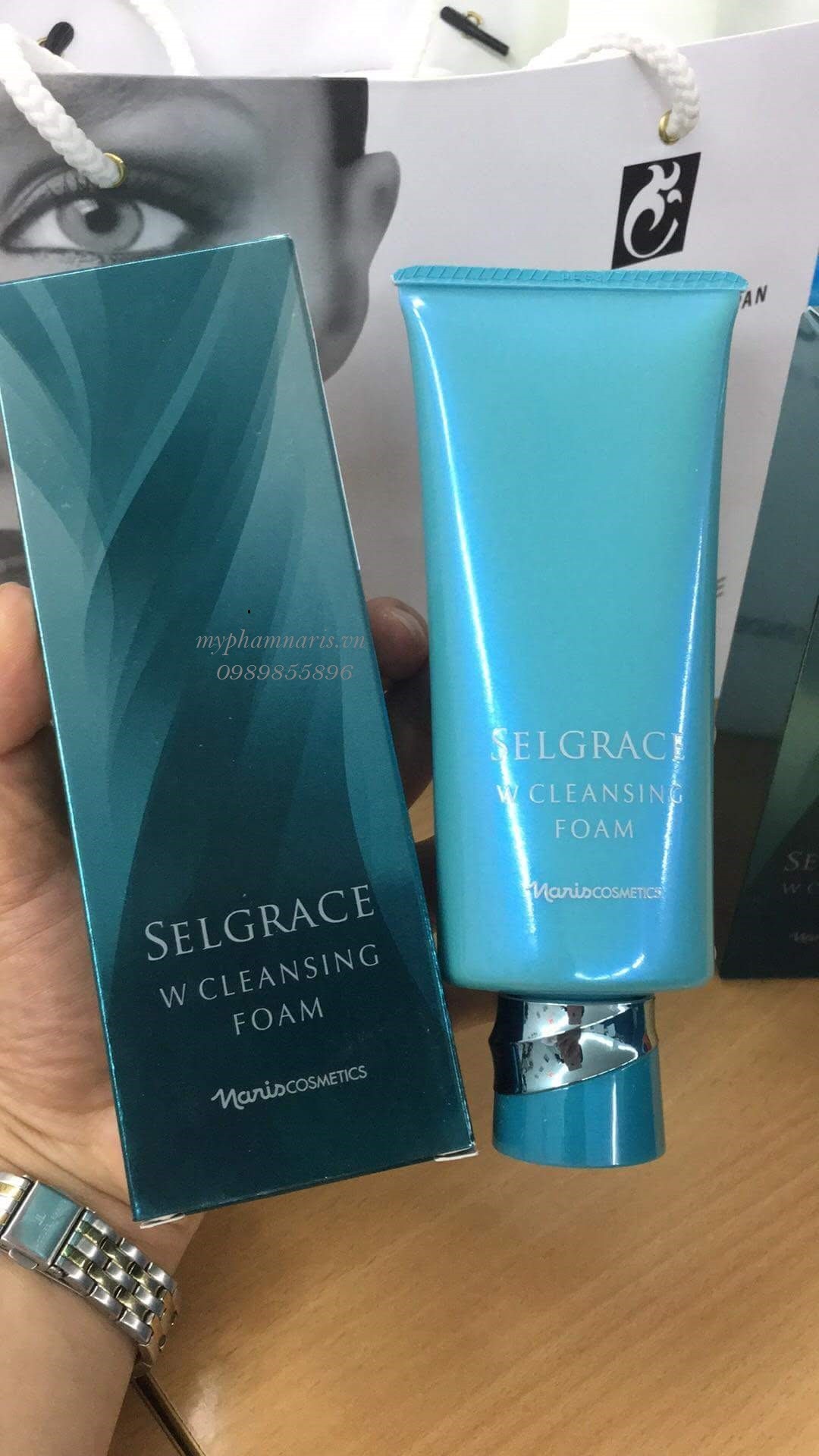Kem rửa mặt tẩy trang Selgrace