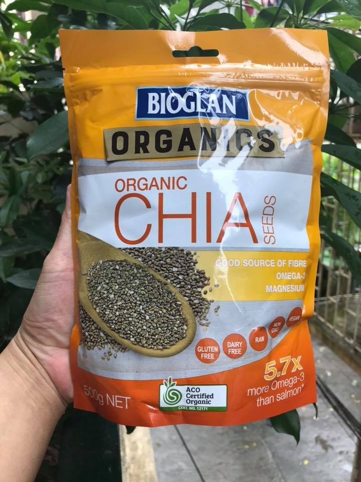 Hạt CHIA Bioglan 500g của Úc
