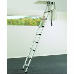 Thang nhôm Nikawa rút gác xếp DLTL110
