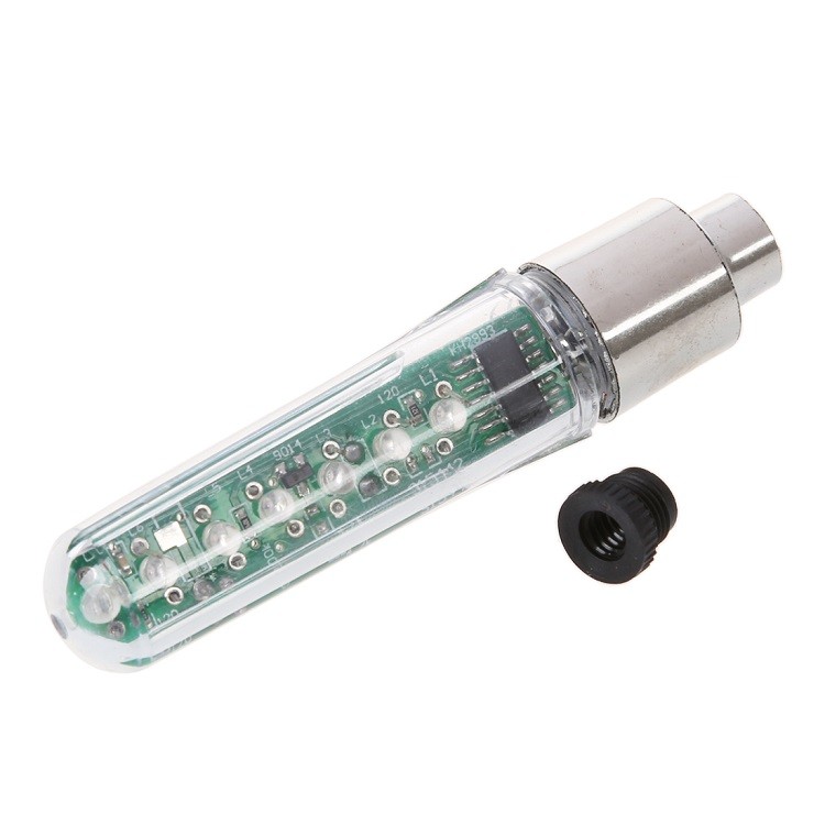 Bộ 2 đèn led chạy chữ gắn van xe độc đáo (Mã SP: DLV2)
