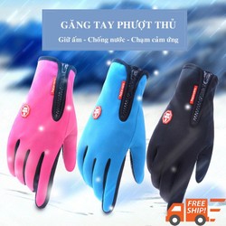 Găng tay chống nước- giữ ấm- có cảm ứng Găng tay chống nước- giữ ấm- có cảm ứng