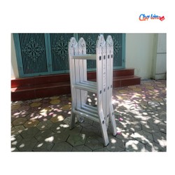Thang nhôm gấp đoạn Ameca AMC-M204C