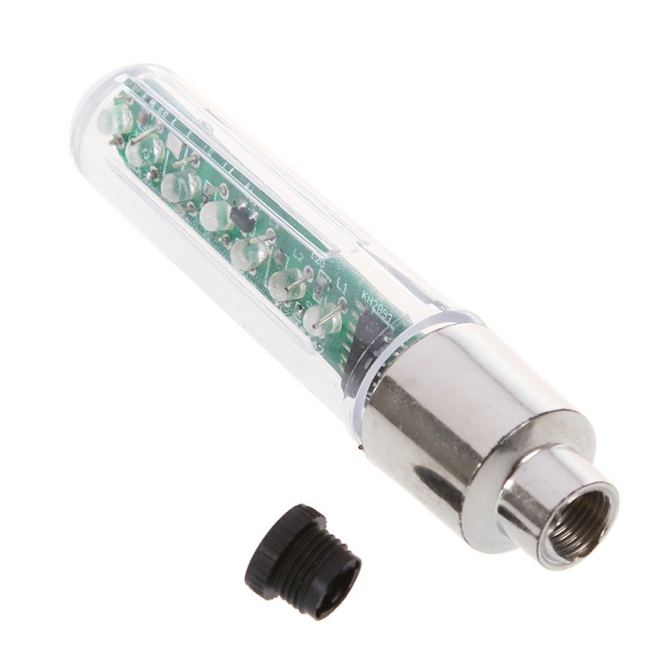 Bộ 2 đèn led chạy chữ gắn van xe độc đáo (Mã SP: DLV2)