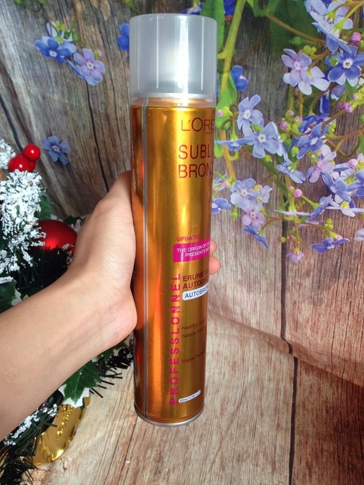 Gôm xịt tóc giữ nếp loreal