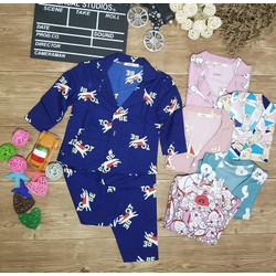 [Combo 2 Bộ pijama] giao màu ngẫu nhiên cho bé trai và bé gái từ 8kg đến 18kg