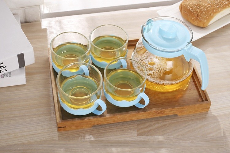 Bộ ấm pha trà thủy tinh hộp quà tặng sang trọng cho ngày Lễ Tết 1