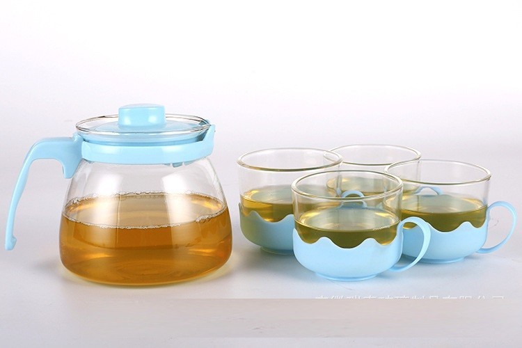 Bộ ấm pha trà thủy tinh hộp quà tặng sang trọng cho ngày Lễ Tết 5
