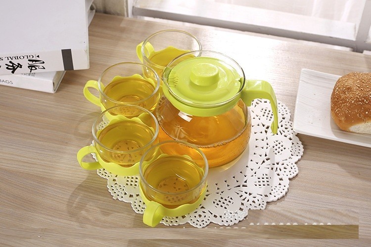 Bộ ấm pha trà thủy tinh hộp quà tặng sang trọng cho ngày Lễ Tết 4