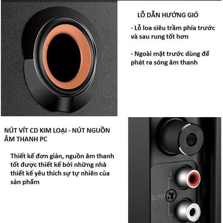 Loa Bluetooth vi tính điện thoại tivi máy tính laptop PKCB A900 3 trong 1 PF108 12