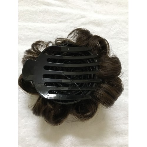 Kẹp Búi tóc giả xoăn
