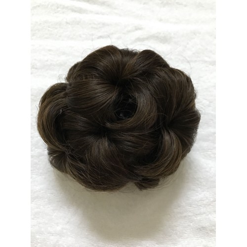 Kẹp Búi tóc giả xoăn