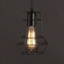 ĐÈN THẢ KHUNG SẮT - SHOP TẶNG BÓNG LED [Được kiểm hàng] TH023E-84
