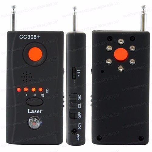 Máy phát hiện nghe lén quay lén CC308+ 1