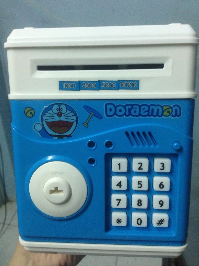 Két sắt mini có chìa khóa hình thú 4